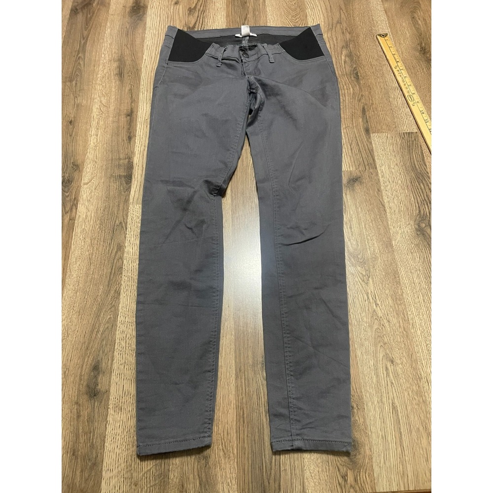 Motherhood Maternity Jeans, Women's Size Medium, Gray, Skinny, Dark Wash